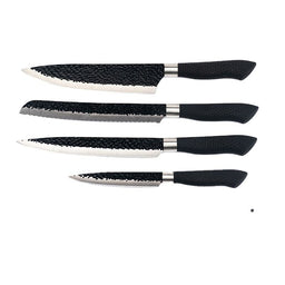 JJ High Quality Multifunctional Utility Paring Knife Professional Stainless Steel 4 Pcs Kitchen Chef Knives Set