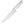 JJ Wholesale Kostenlose Probe 8-Zoll 3cr13 Edelstahl Küchen-Kochmesser mit hohlem Griff