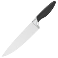 JJ Professional Kitchen Knife 8-inch Damascus Style 3Cr13 Stainless Steel Blade with ABS Handle for Butchering Meat