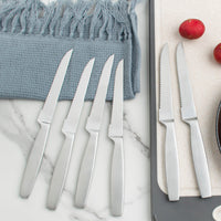 JJ 4.5" 2Cr13 Stainless Steel Steak Knife Set | 6PCS