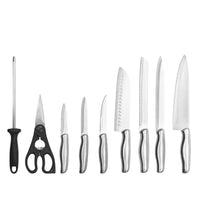 JJ HOT SALE 13 PCS KITCHEN KNIFE WITH WOODEN BLOCK KITCHEN KNIFE SET