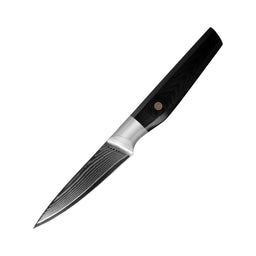 JJ 3.5" Paring Knife Japanese 67 Layers Damascus Steel with Octagonal G10 Handle Custom Kitchen Knife