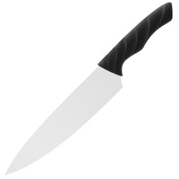 JJ Custom 8 Inch 3cr13 Stainless Steel Chef Knife Kitchen Knife with Plastic Handle for Food Preparation