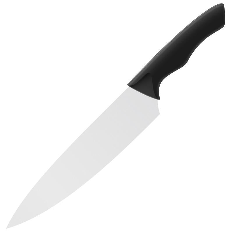 JJ 8 Inch 3cr13 Stainless Steel Chef Knife Traditional Design Kitchen Knife PP Handle for Food Preparation OEM ODM