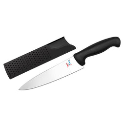 JJ 8 Inch Kitchen Knife Custom Stainless Steel PP Handle Ultra Sharp Camping Cooking Tools Chef Knife