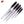 JJ Customization Stainless Steel Pakka Wood Handle Chef Knife Set Forged 5 PCS Kitchen Knife Set