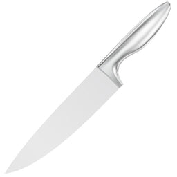 JJ Custom 8 Inch 3cr13 Stainless Steel Chef Knife Kitchen Cutting Knife Hollow G10 Handle Carbon Steel Blade for Food Industry