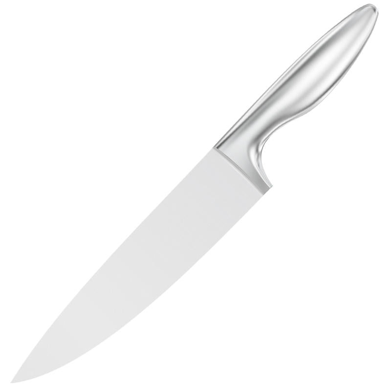 JJ Custom 8 Inch 3cr13 Stainless Steel Chef Knife Kitchen Cutting Knife Hollow G10 Handle Carbon Steel Blade for Food Industry