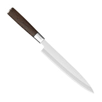 JJ Japanese 210mm Slicing Sashimi Knife 5cr15 Sakimaru Sushi Knives Stainless Steel Sushi Knife With Wenge Wood Handle