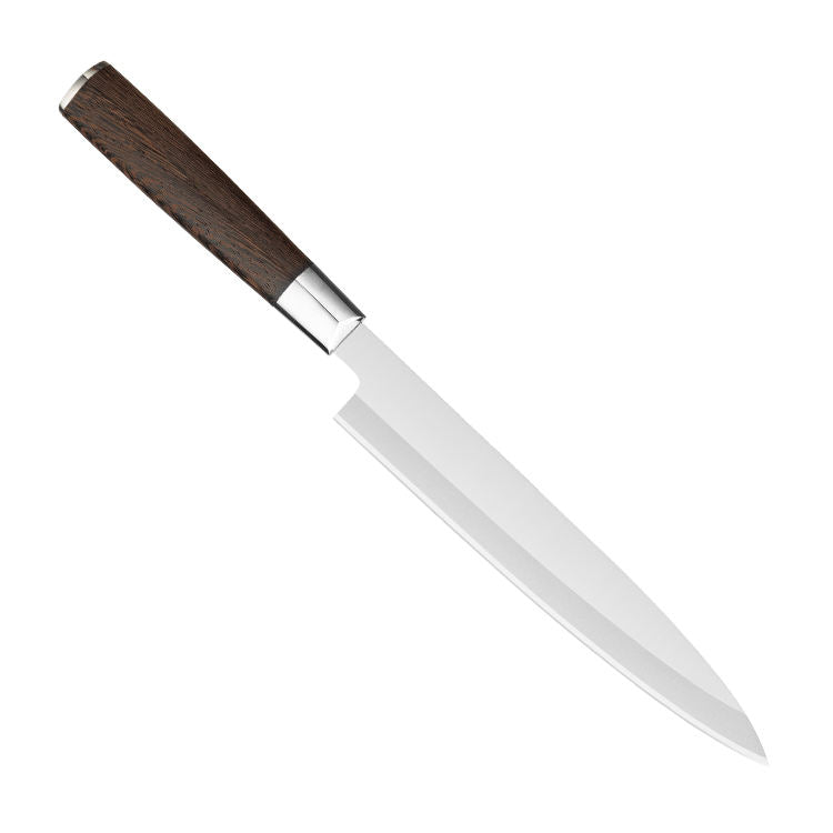 JJ Japanese 210mm Slicing Sashimi Knife 5cr15 Sakimaru Sushi Knives Stainless Steel Sushi Knife With Wenge Wood Handle