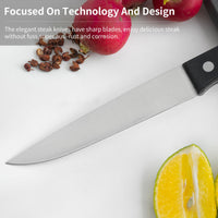 JJ 4.5" Stainless Steel Serrated Steak Knife Set | 4PCS