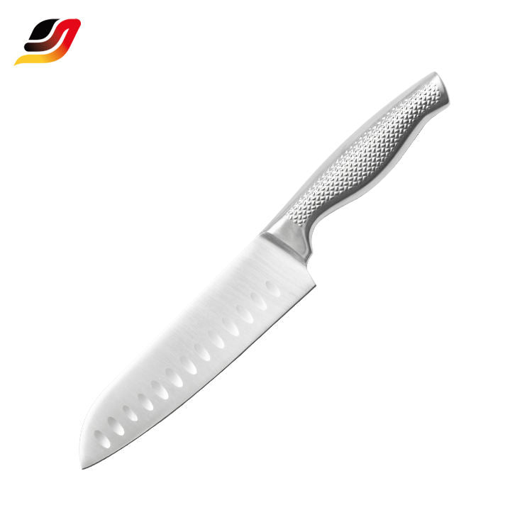 JJ Newest Durable 6 Pcs Kitchen Knife Set with Hollow Handle