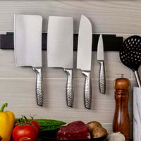 JJ Hot Sale 4 PCS Kitchen Cooking Meat Cutting Chef Knives S/S 430 Handle Stainless Steel Kitchen Knife Set