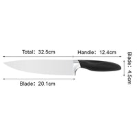 JJ custom 8 inch 3cr13 stainless steel Chef Knife Kitchen Knife with ABS handle