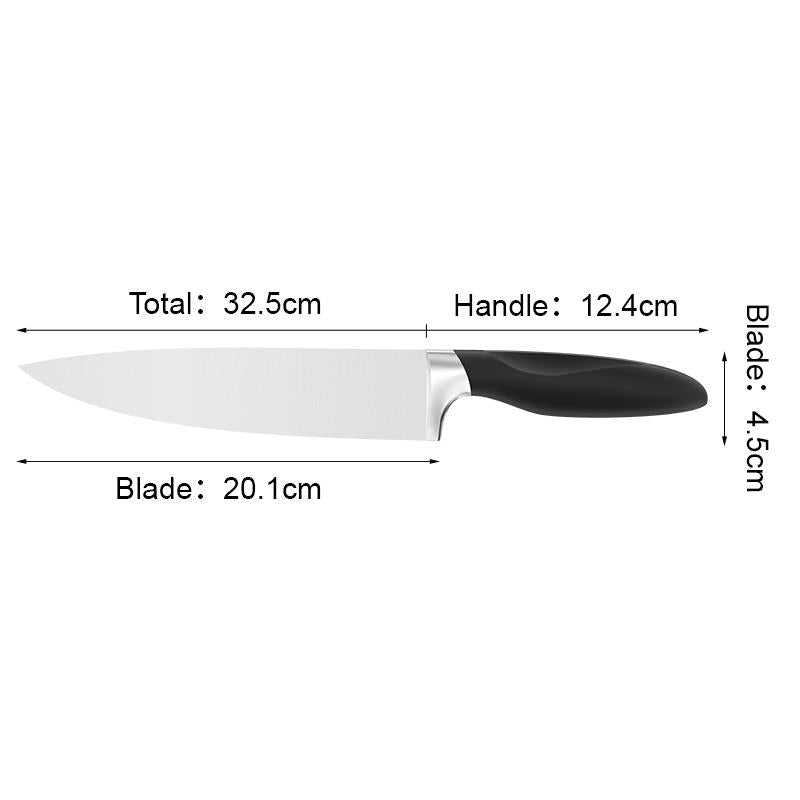 JJ custom 8 inch 3cr13 stainless steel Chef Knife Kitchen Knife with ABS handle