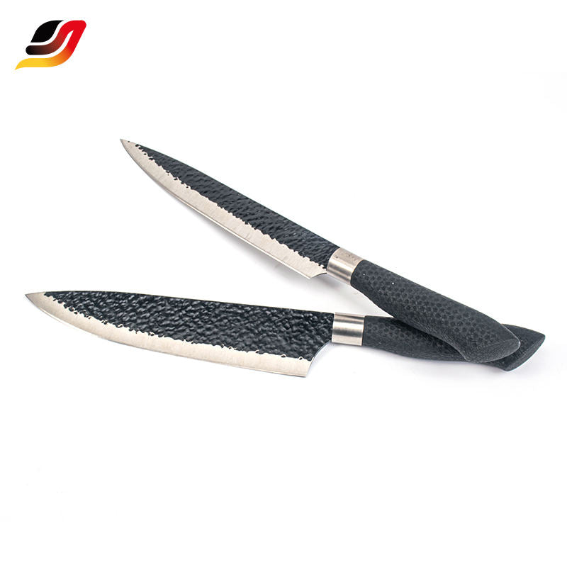 JJ High Quality Multifunctional Utility Paring Knife Professional Stainless Steel 4 Pcs Kitchen Chef Knives Set