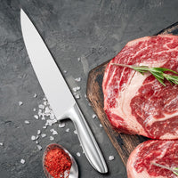 JJ Custom 3cr13 Stainless Steel Chef Knife Kitchen Knife with Hollow Handle