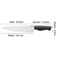 JJ Sells Santoku-Küchenmesser im japanischen Stil aus 3cr13-Edelstahl mit ABS-Griff