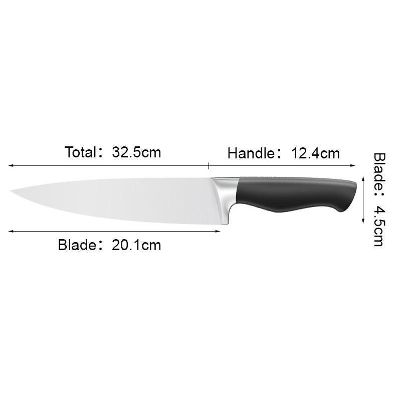 JJ Sells Santoku-Küchenmesser im japanischen Stil aus 3cr13-Edelstahl mit ABS-Griff