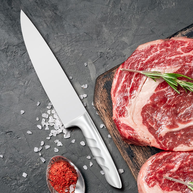 JJ custom 8 inch 3cr13 stainless steel Chef Knife Kitchen Knife with Hollow handle