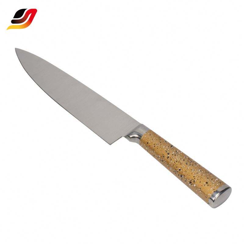 JJ Wholesale 5-tlg. Fleischmesser-Set, Edelstahl 430 mit beschichtetem Griff, Küchenmesser-Set aus Edelstahl
