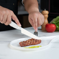 JJ OEM 17-piece Stainless Steel 3cr13 Chef Kitchen Knife Set with ABS Handle