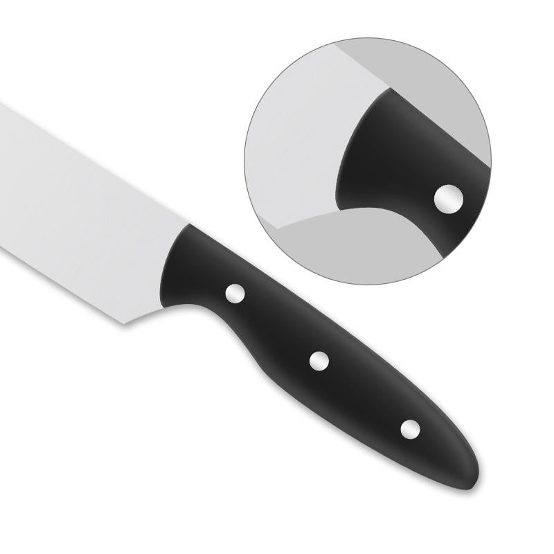 JJ custom 8 inch 3cr13 stainless steel Chef Knife Kitchen Knife with ABS handle