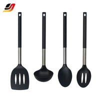 JJ Multifunctional Stainless Steel Knife Set with Scissors - 13-Piece Kitchen Tool Set with Knife Holder