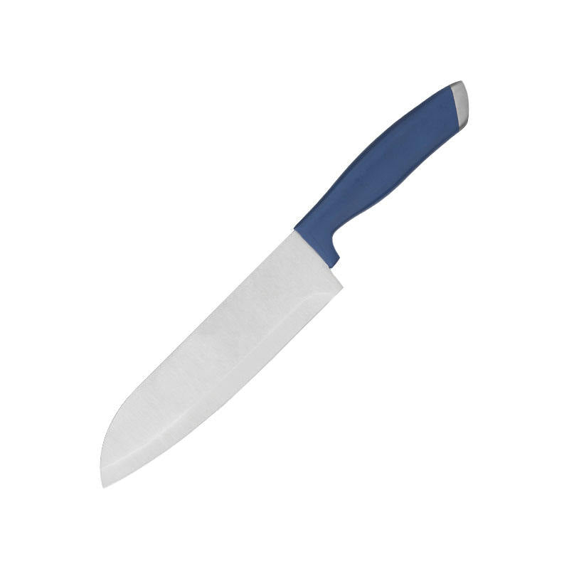 JJ Professional Custom Blue 13-piecs Kitchen Knife Set 3Cr13 Stainless Steel with ABS Handle Japanese Chef Steak Carving Knife