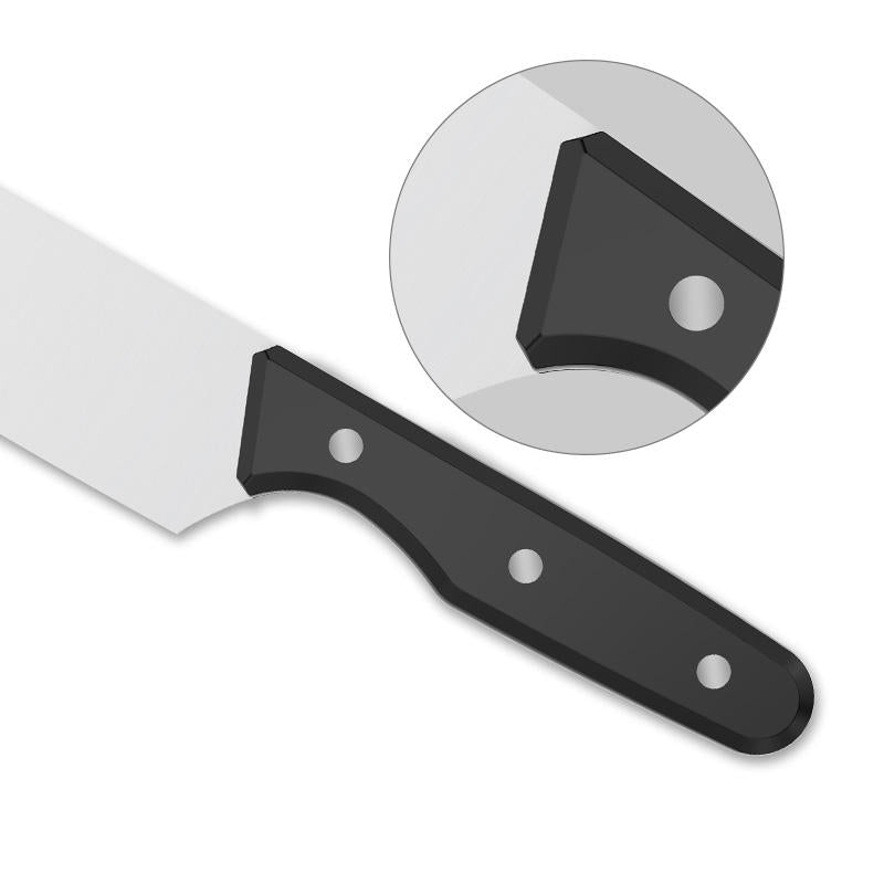 JJ New 8 Inch 3cr13 Damascus Stainless Steel Chef Knife Set with ABS Handle Kitchen Knife for Food Preparation