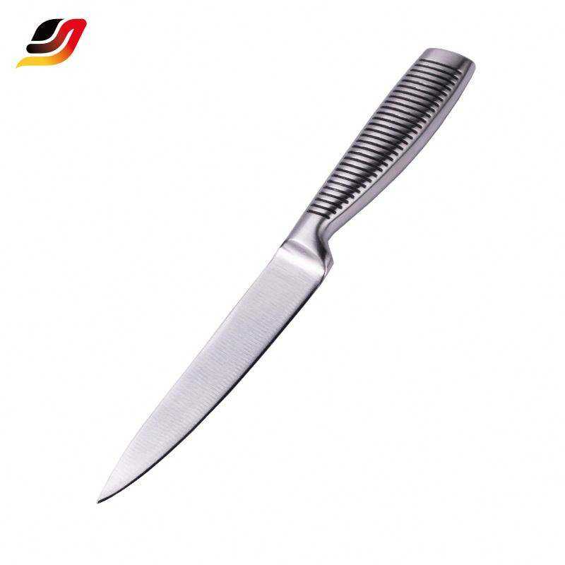JJ High Quality Multipurpose Chef Knifed Kit Kitchen S/S 410 Handle Stainless Steel 5 PCS Japanese Chef Knife Set