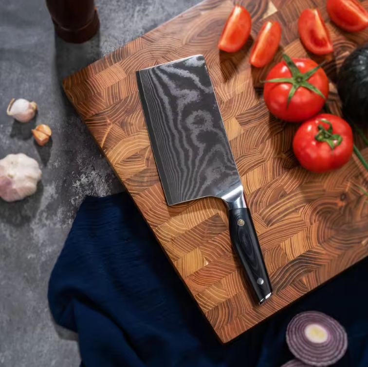 JJ 67-Layer VG10 Damascus Stainless Steel Japanese Chef Knife Set 8-Inch Kitchen Knives for Cutting Meat Metal Material