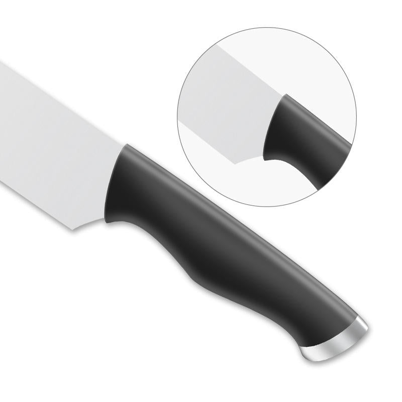 JJ Custom 3cr13 Stainless Steel Chef Knife Kitchen Knife with pp Handle