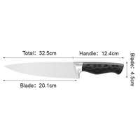 JJ Custom 3cr13 Stainless Steel Chef Knife Kitchen Knife with ABS Handle