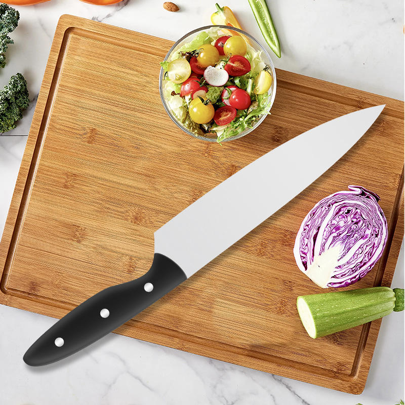 JJ custom 8 inch 3cr13 stainless steel Chef Knife Kitchen Knife with ABS handle