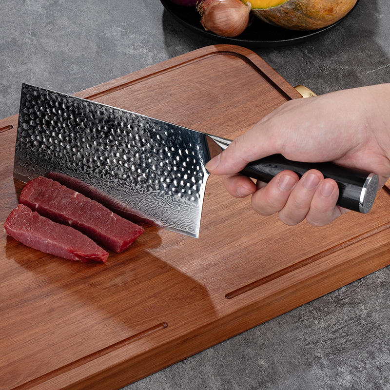 JJ 8 Inch Kitchen Knives Set G10 Handle Japanese 67 Layers VG10 Damascus Steel Chef Knife Set Stainless Steel Knife Set