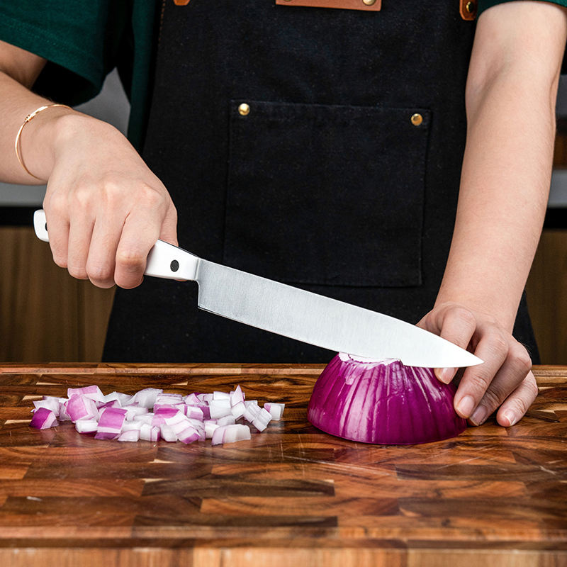 JJ OEM 17-piece Stainless Steel 3cr13 Chef Kitchen Knife Set with ABS Handle