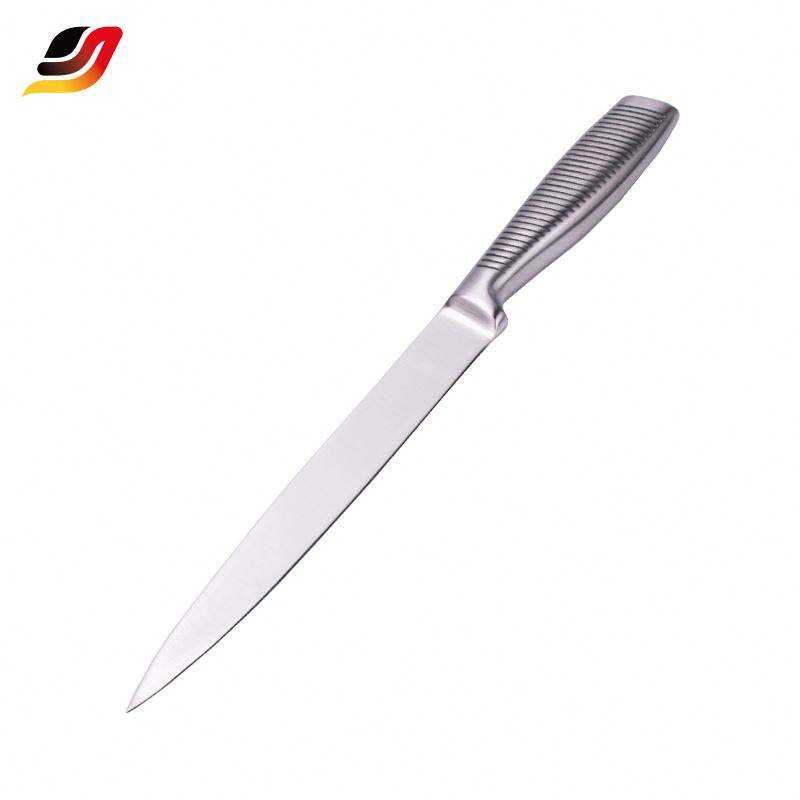 JJ High Quality Multipurpose Chef Knifed Kit Kitchen S/S 410 Handle Stainless Steel 5 PCS Japanese Chef Knife Set
