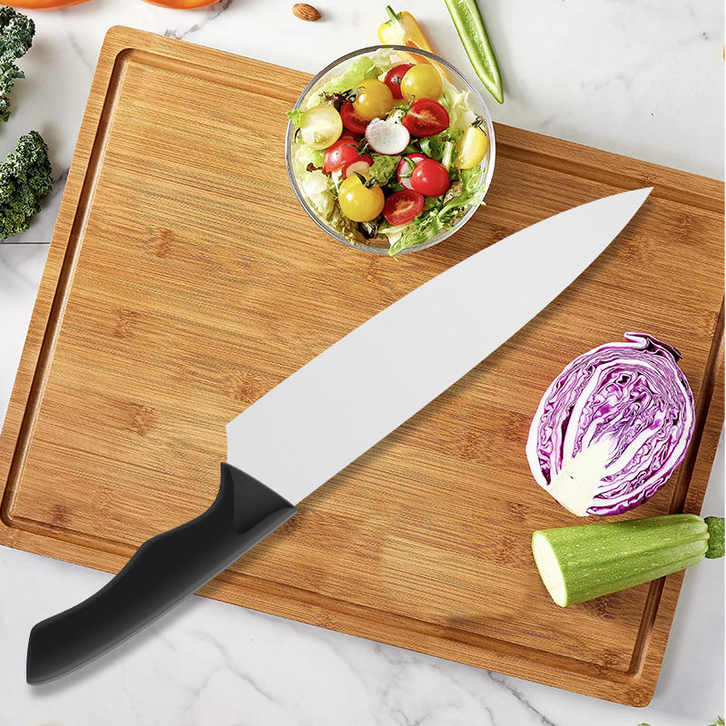 JJ 8 Inch 3cr13 Stainless Steel Chef Knife Traditional Design Kitchen Knife PP Handle for Food Preparation OEM ODM