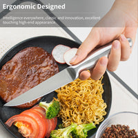 JJ 3Cr13 Stainless Steel Steak Knife Set 4.5"