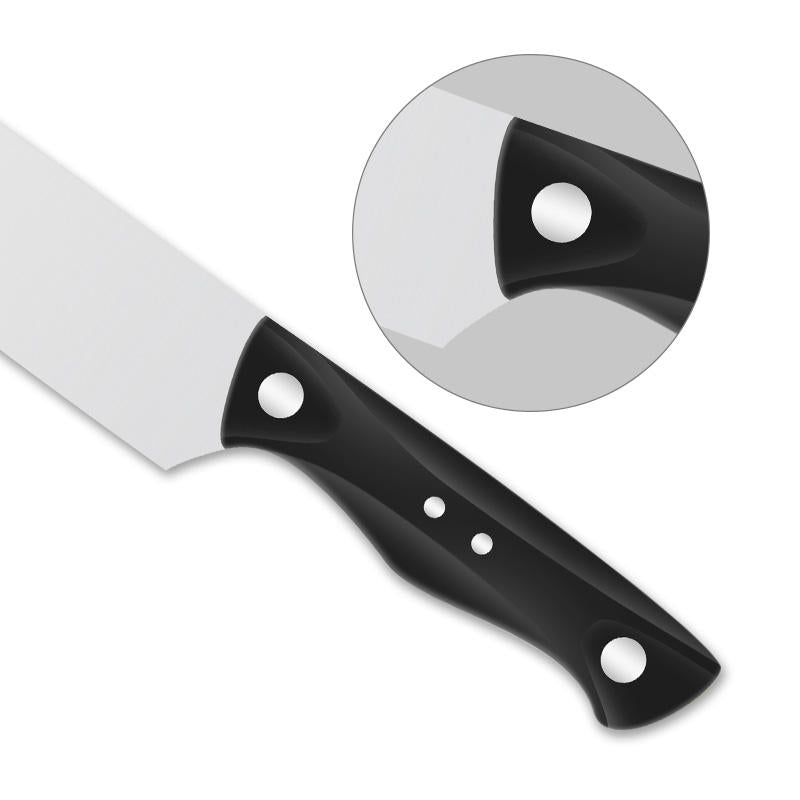 JJ Wholesale 3cr13 Edelstahl japanisches Santoku-Kochmesser Küchenmesser