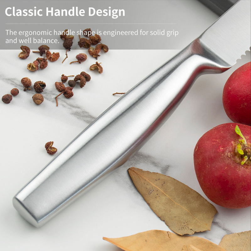 JJ Stainless Steel Steak Knife Set - 4.5"