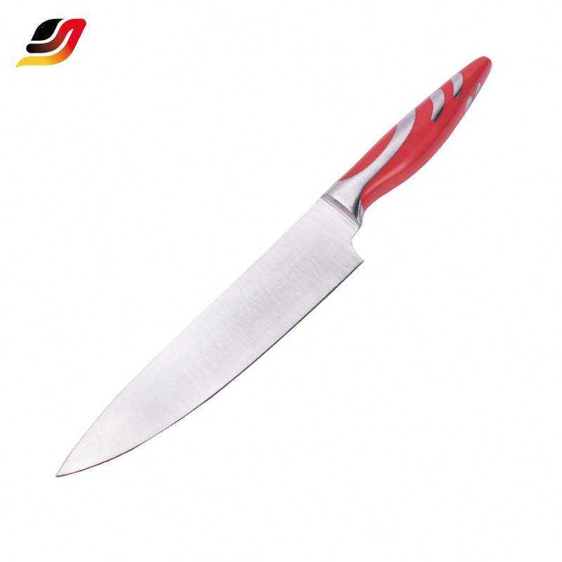 JJ High Quality Professional 3 Piece Chef Knife S/S 410 Handle Sharp and Durable Stainless Steel Kitchen Knife Set