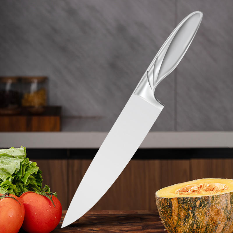 JJ New style 8 inch 3cr13 stainless steel Chef Knife Kitchen Knife with Hollow handle