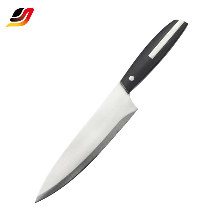 JJ High Quality 15 Pcs Stainless Steel POM Handle Kitchen Knife Set