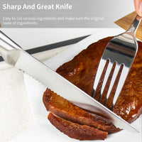 JJ  4.5" 3Cr13 Stainless Steel Steak Knife Set | 4PCS