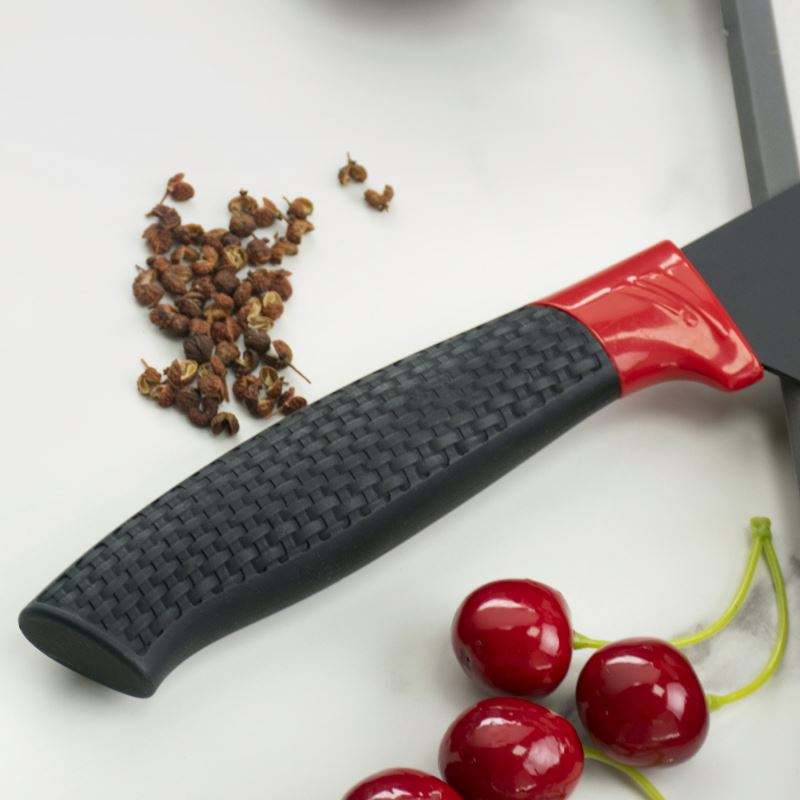 JJ High Quality Stainless Steel Kitchen Knives Set Tools Forged Kitchen Knives Scissors Peeler Set 6pcs Chef Paring Knife