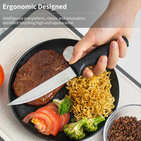 JJ 4.5" 3Cr13 Stainless Steel Steak Knife Set - PP Handle | 4PCS