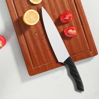 JJ Custom 8 Inch 3cr13 Stainless Steel Chef Knife Kitchen Knife with Plastic Handle for Food Preparation