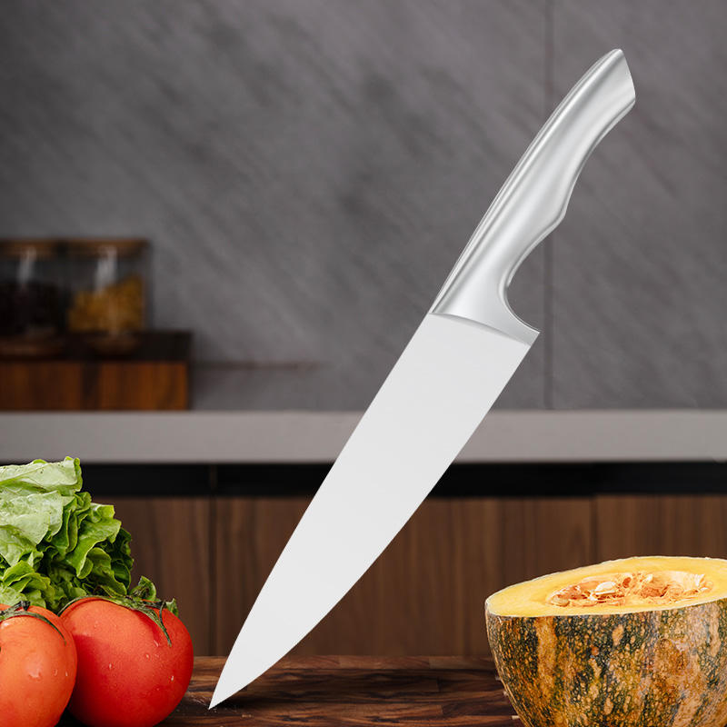 JJ New style 8 inch 3cr13 stainless steel Chef Knife Kitchen Knife with Hollow handle